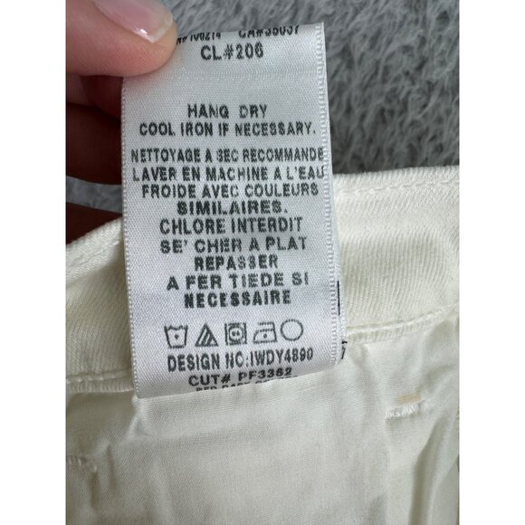 Joes Womens White Denim Shorts NWT W32 93% Cotton 2" Inseam Classic Fit - Picture 9 of 14